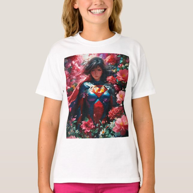Floral Guardian T-Shirt (Front)