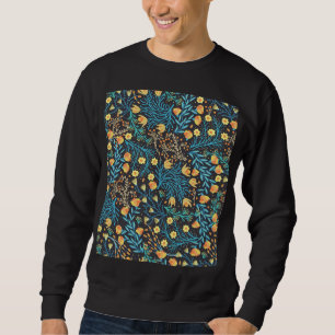 Floral Hand Drawn: Creative Seamless Sweatshirt
