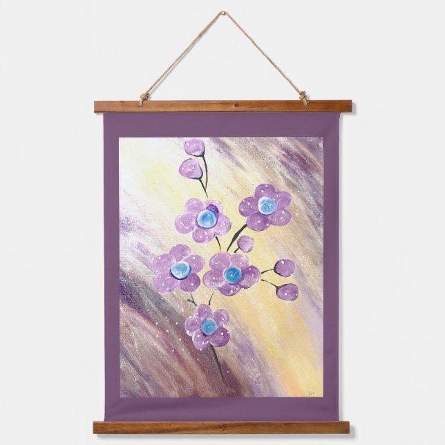 Floral Hanging Tapestry (Front)