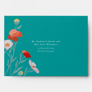 Floral Harmony Envelope
