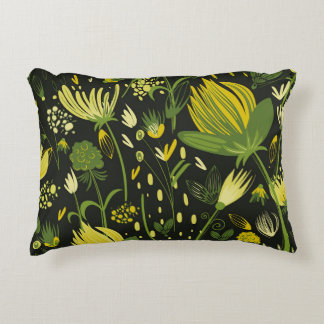 Floral Harmony in Lovely Bouquet.  Accent Pillow