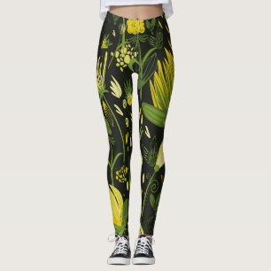 Floral Harmony in Lovely Bouquet. Leggings