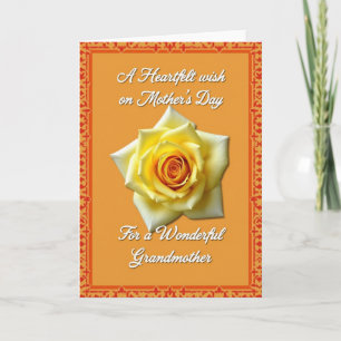 Floral Harmony Mothers Day Card