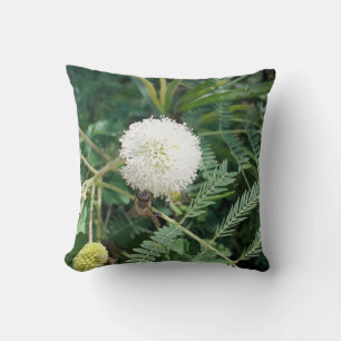 Floral Harmony Throw Pillow