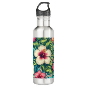 Floral Hawaiian/tropical 710 Ml Water Bottle