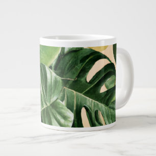 Floral/Hawaiian/Tropical leaf Large Coffee Mug
