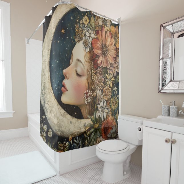 Floral Headdress & Crescent Moon 2 (In Situ)