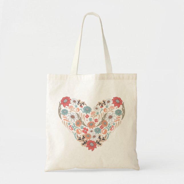 Floral Heart Bag (Front)