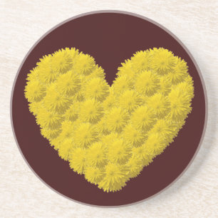 Floral Heart Coaster