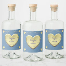 Floral Heart Elegant Wedding Party