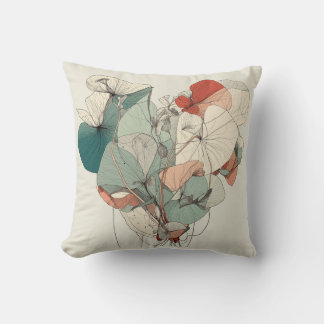 Floral Heart Pillow 2
