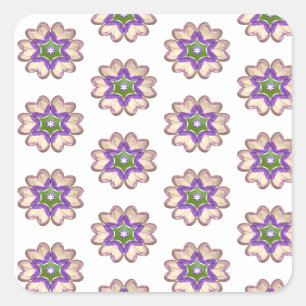 Floral heart Sticker