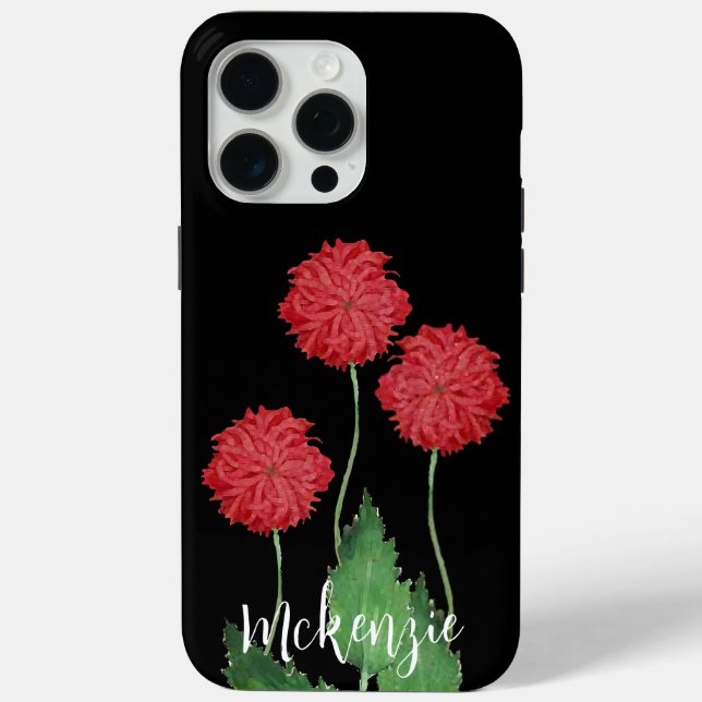 Floral Heirloom Exotic Black iphone 5 coque (Verso)