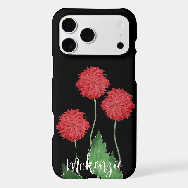 Floral Heirloom Exotic Black iphone 5 coque (Verso)