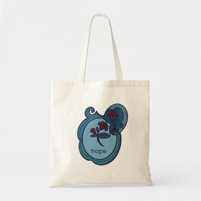 Floral Hope Nature_Inspired Tote Bag (Front)