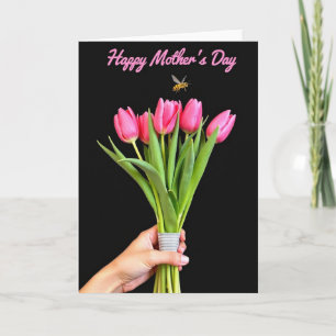 Floral Insect Mothers Day Card
