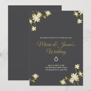 Floral Invitation