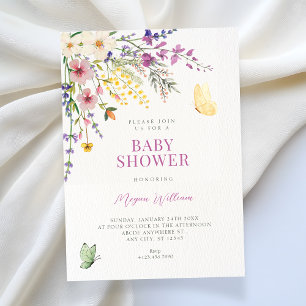 Floral  invitation