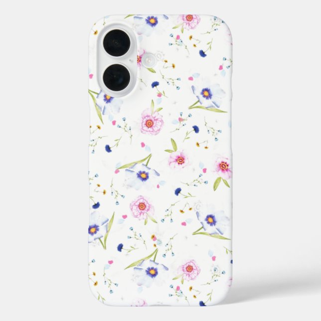 Floral iPhone Case (Back)
