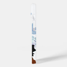 Floral iPhone Case - Elegant "Woman" Design