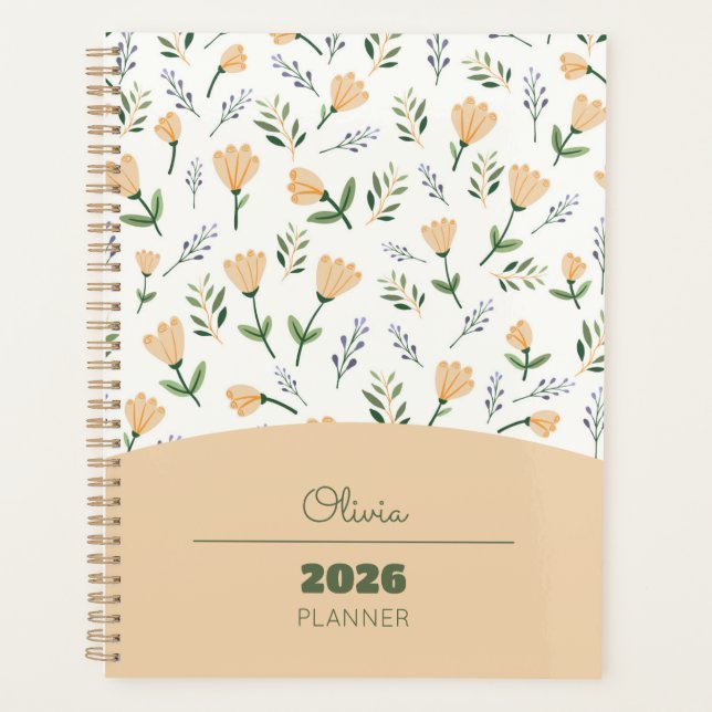 Floral jaune scandinave (Devant)