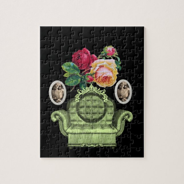 Floral Jigsaw Puzzle (Vertical)