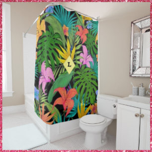 Floral Jungle Shower Curtain
