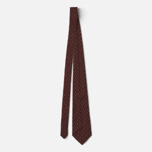 Floral Kabul Coffee Tie