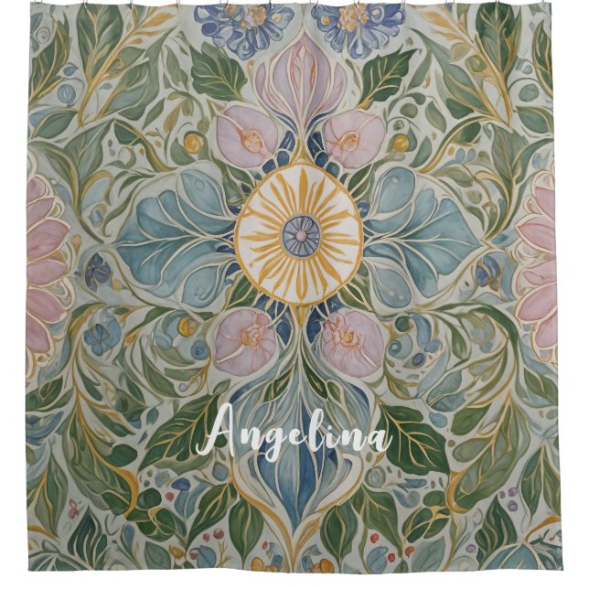 Floral Kaleidoscope Personalized (Front)