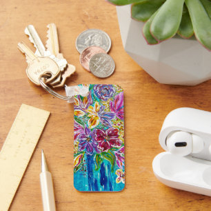 Floral Key Chain