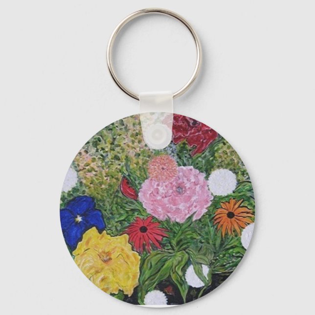 Floral Keychain (Front)