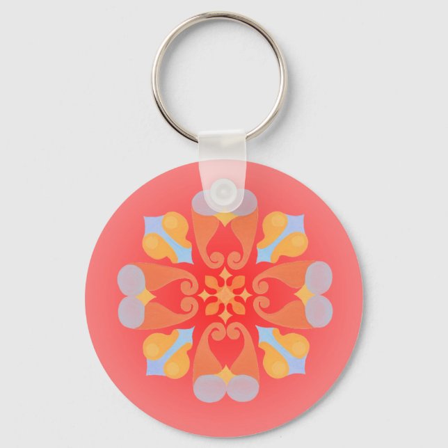 Floral Keychain (Front)