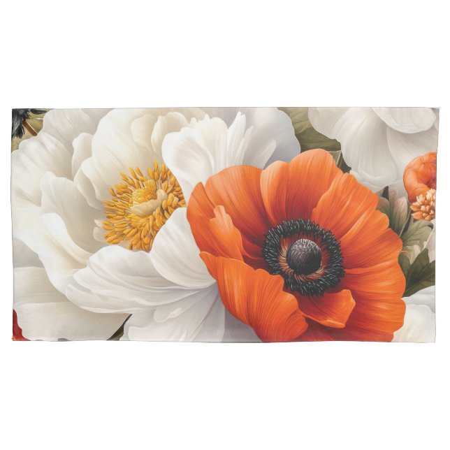 Floral King  Pillowcase (Front)