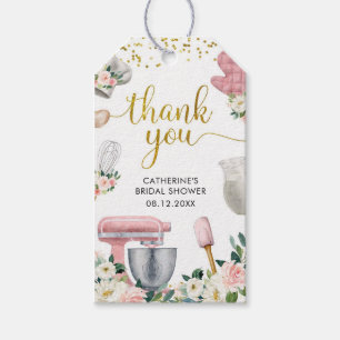 Floral Kitchen Bridal Shower Bridal Shower Gift  Tags