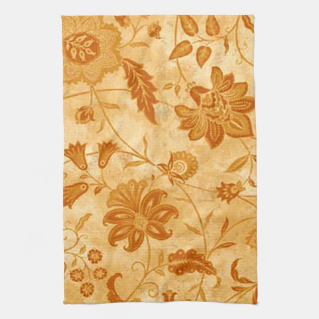 Floral Kitchen Towel (Vertical)