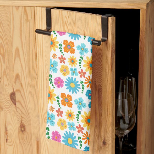 Floral Kitchen Towels (Thirds Fold)
