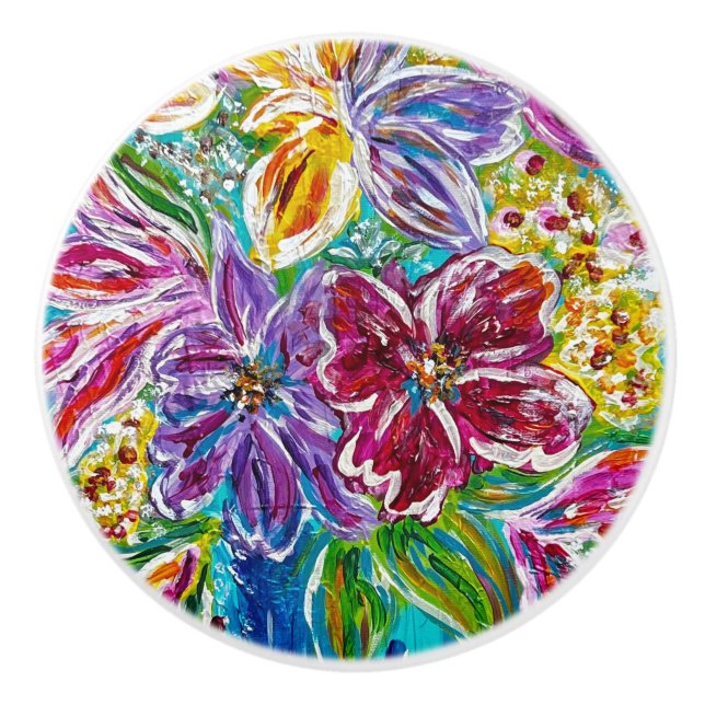 Floral Knob (Front)