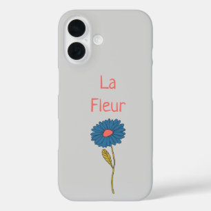 Floral La Fleur Flower iPhone 16 Case