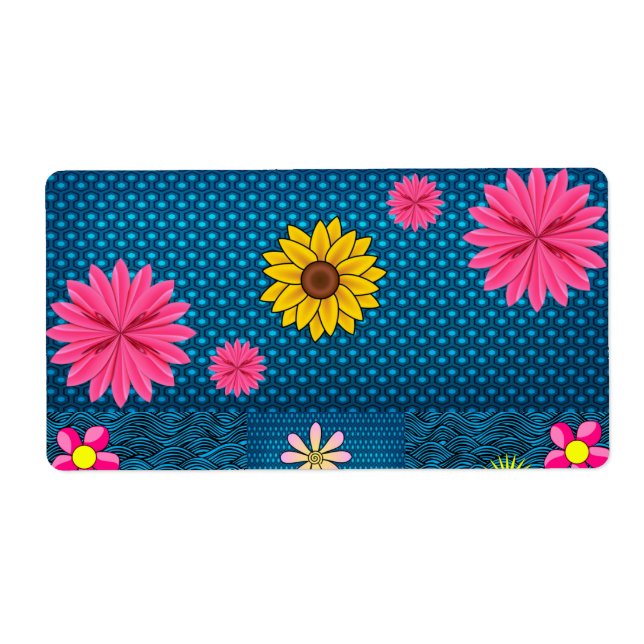 Floral Labels Flower (Front)