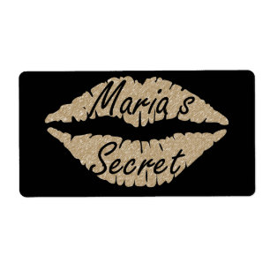 Floral Labels Maria's Secret