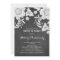 Floral Lace | Chalkboard Sweet Sixteen Invitation