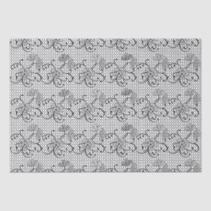 Floral Lace Pattern  Tissue Paper