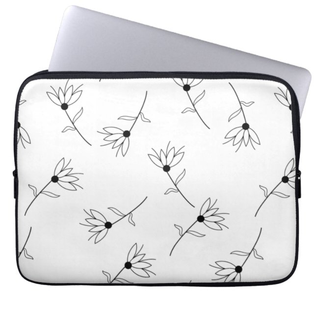 Floral, Lait Blanc, Sac électronique Romance (Devant)