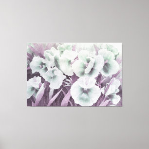 *~* Floral Lavender TV2 Stretched Canvas Print