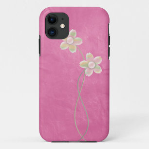 Floral Leather iPhone 11 Case