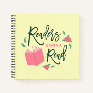 Floral Lecteurs De Livres Vont Lire