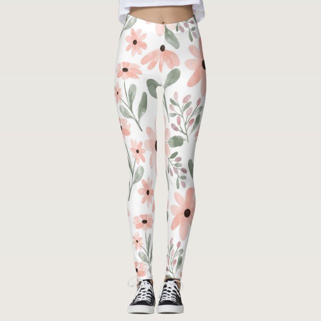 Floral Leggings (Front)