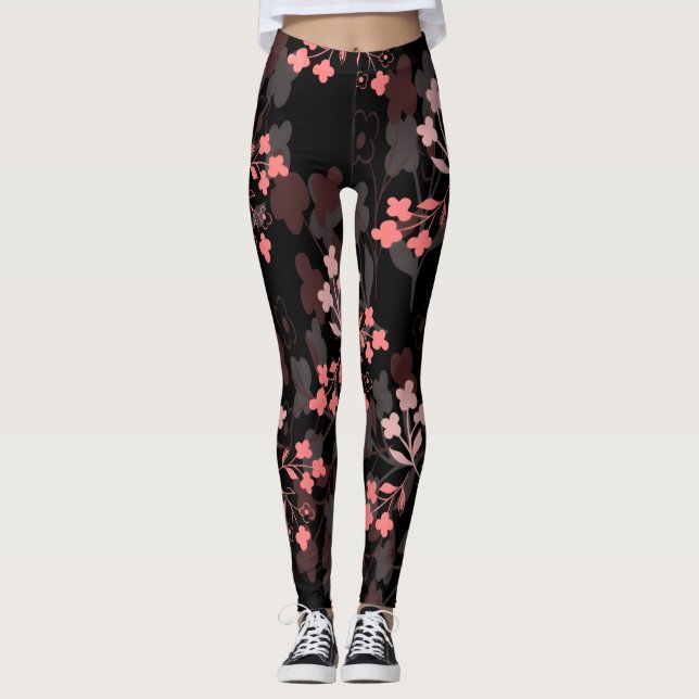 Floral leggings  (Devant)