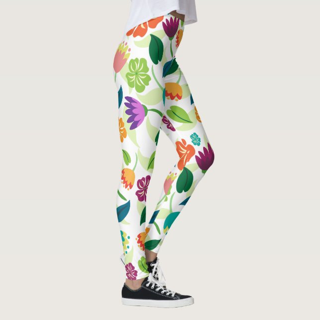 Floral Leggings (Right)
