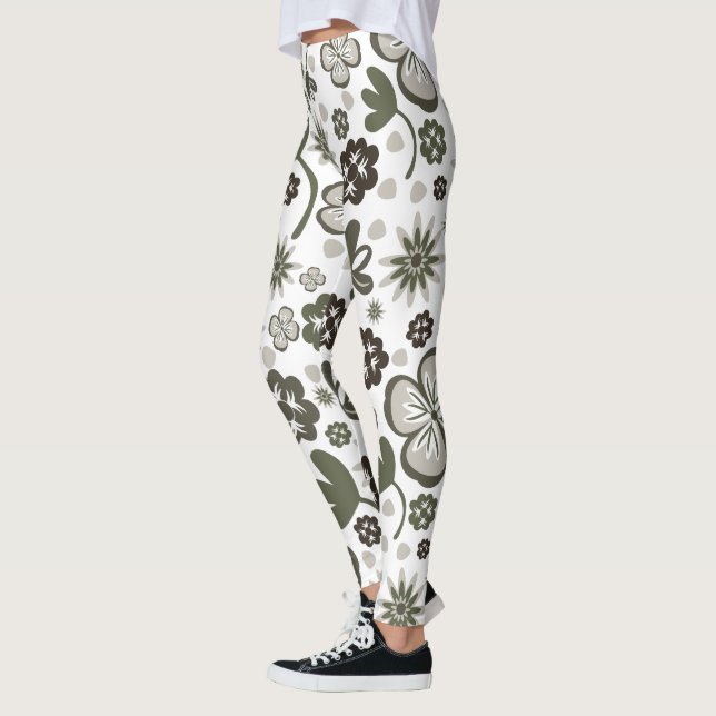 Floral Leggings (Left)